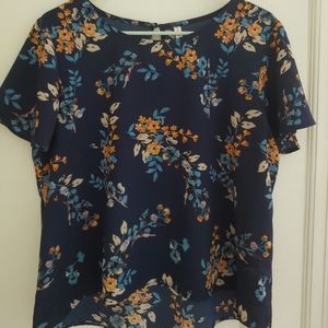 Target Flowered Blouse